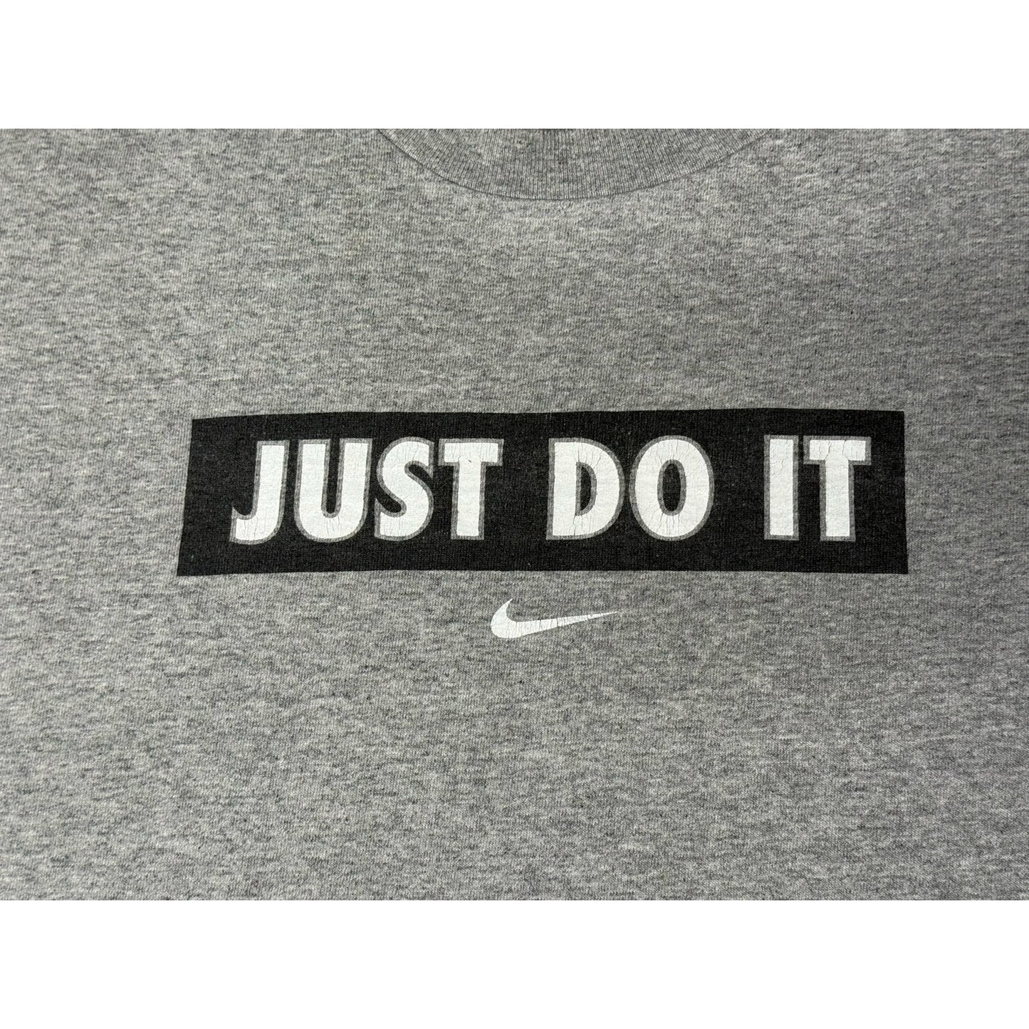 Vintage Y2K Nike Center Check Just Do It T-shirt XL