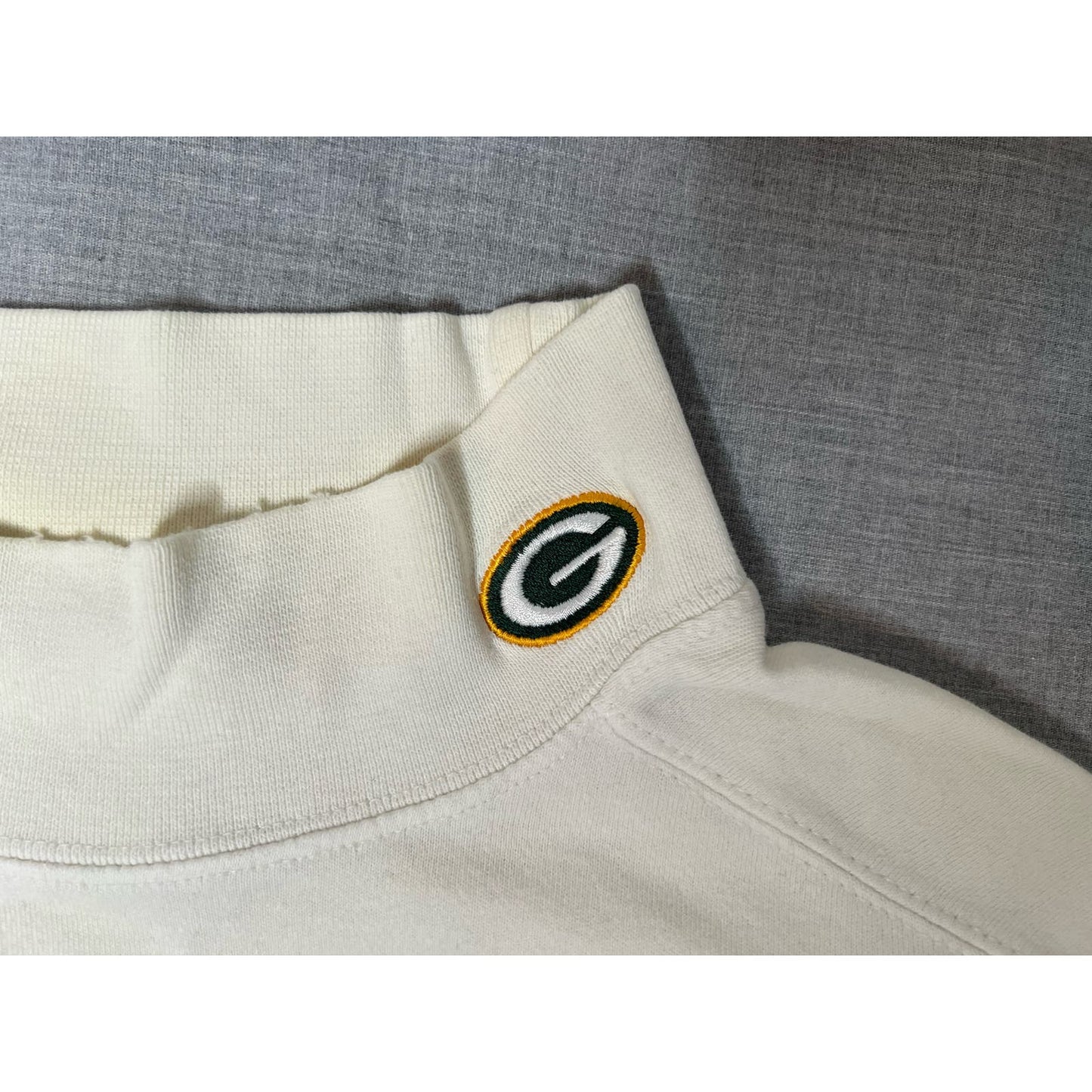 Vintage Green Bay Packers NFL Embroidered Collar Long Sleeve T-shirt Large