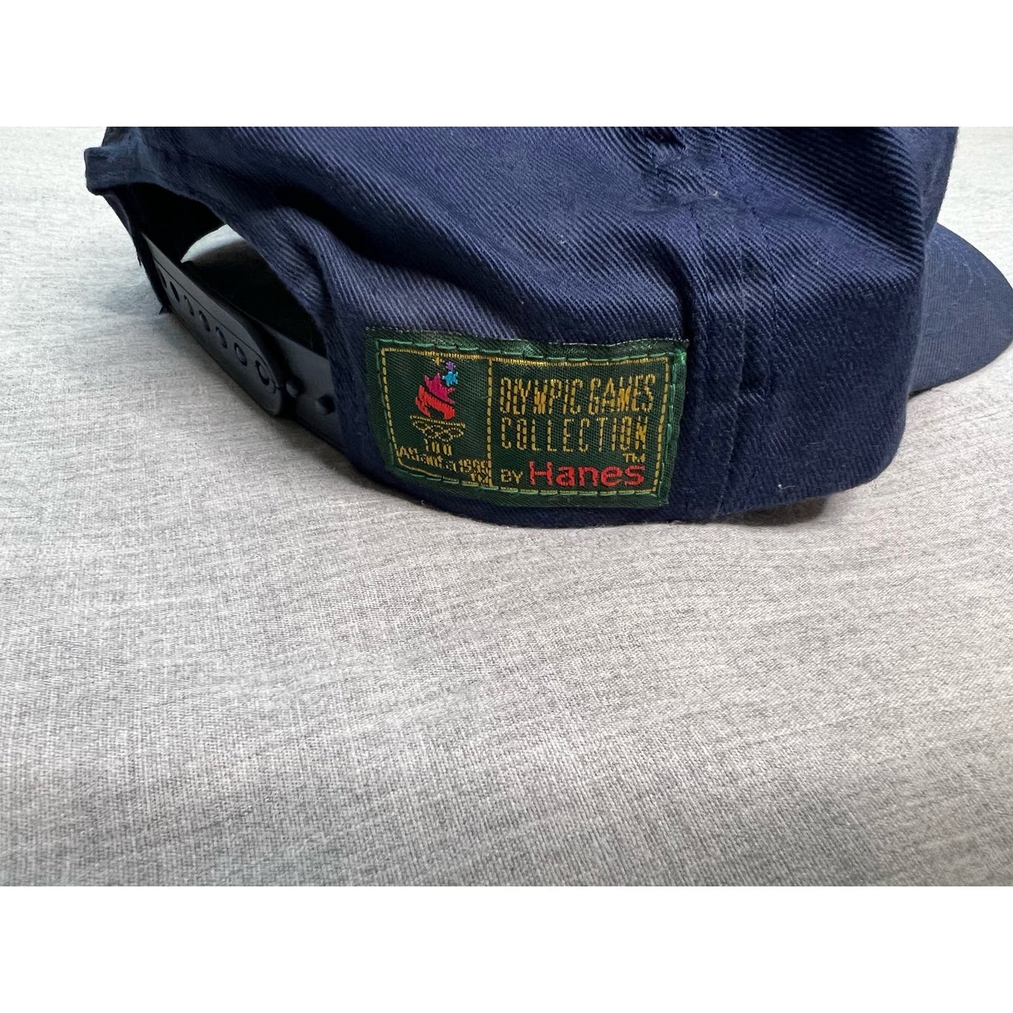 Vintage 1996 Olympic Games USA Flag Snapback Hat
