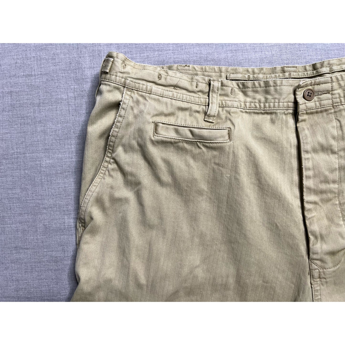 Vintage Y2K Gap Khaki Double Knee Hiking Pants 38x30