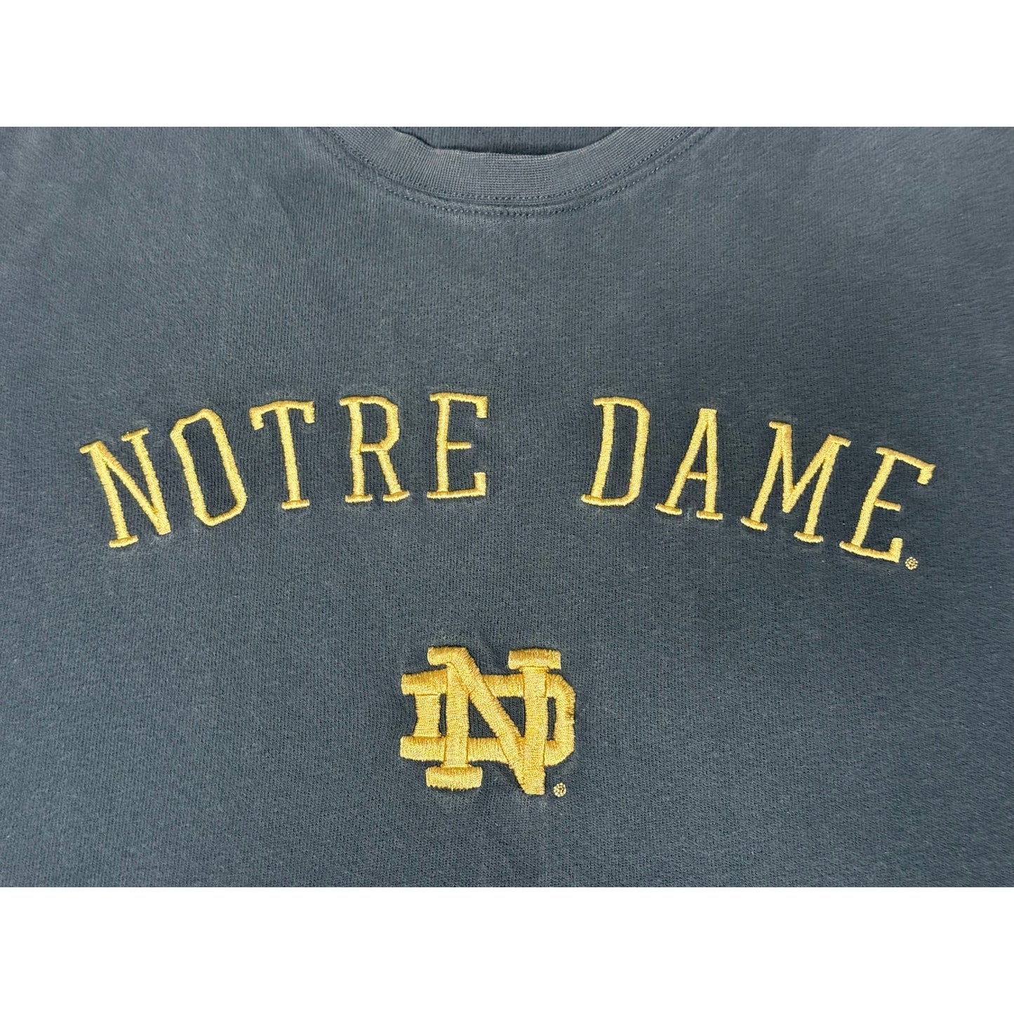 Columbia Notre Dame Heavyweight Long Sleeve Shirt XL