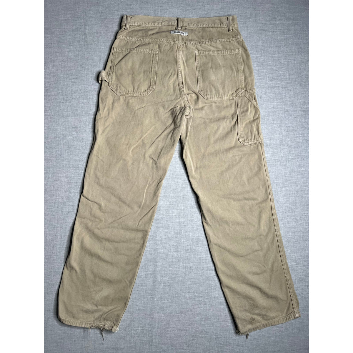Vintage Calvin Klein Jeans Baggy Khaki Carpenter Pants 33