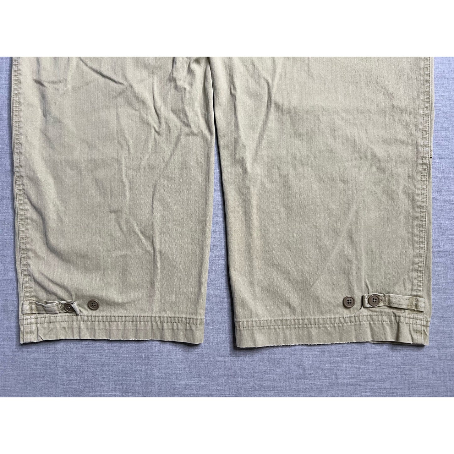 Vintage Y2K Gap Khaki Double Knee Hiking Pants 38x30