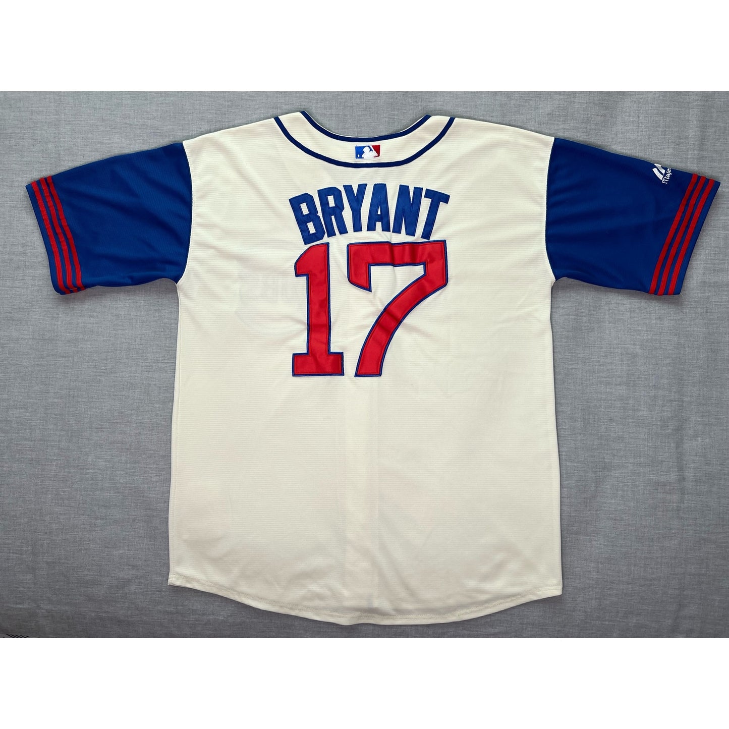 Kris Bryant Chicago Cubs Majestic Cooperstown Collection Baseball Jersey Large