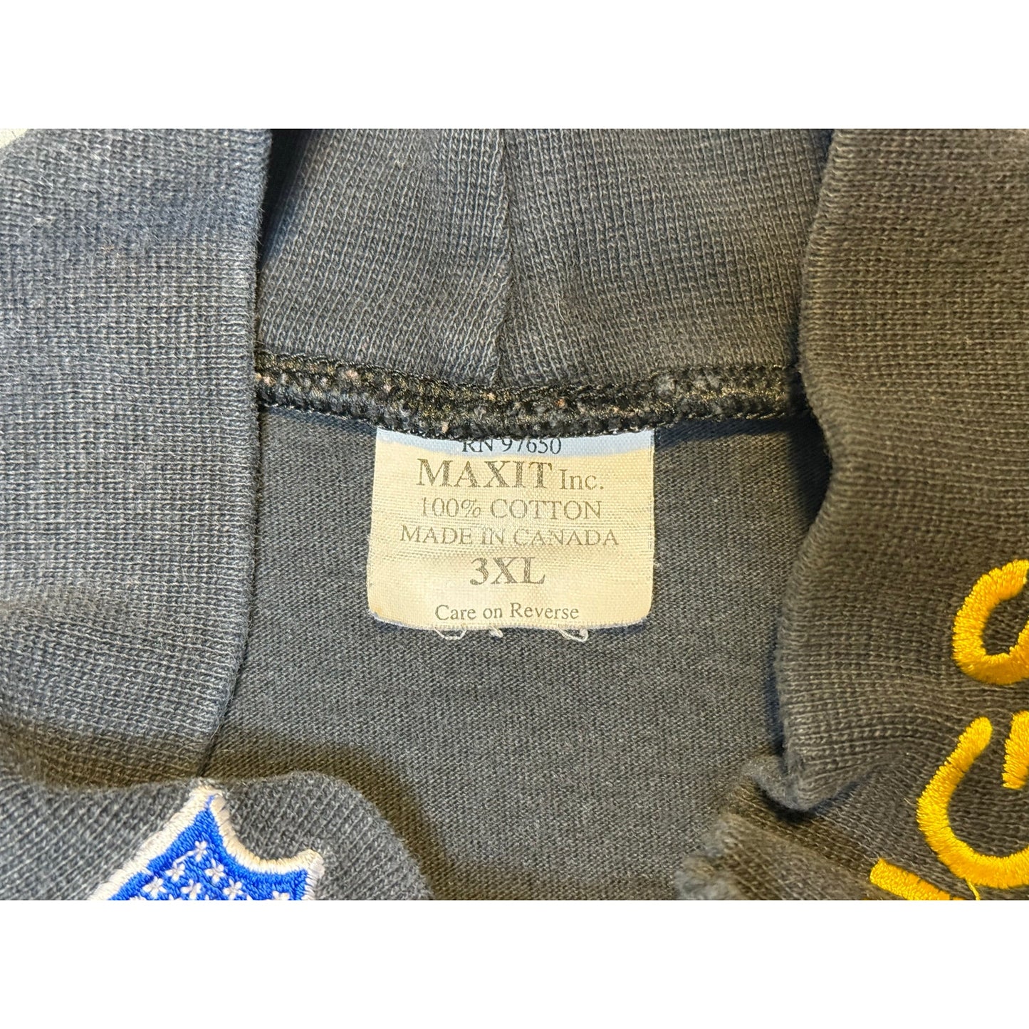 Vintage 90s Minnesota Vikings Maxit NFL Football Long Sleeve Mock Neck Shirt 3XL