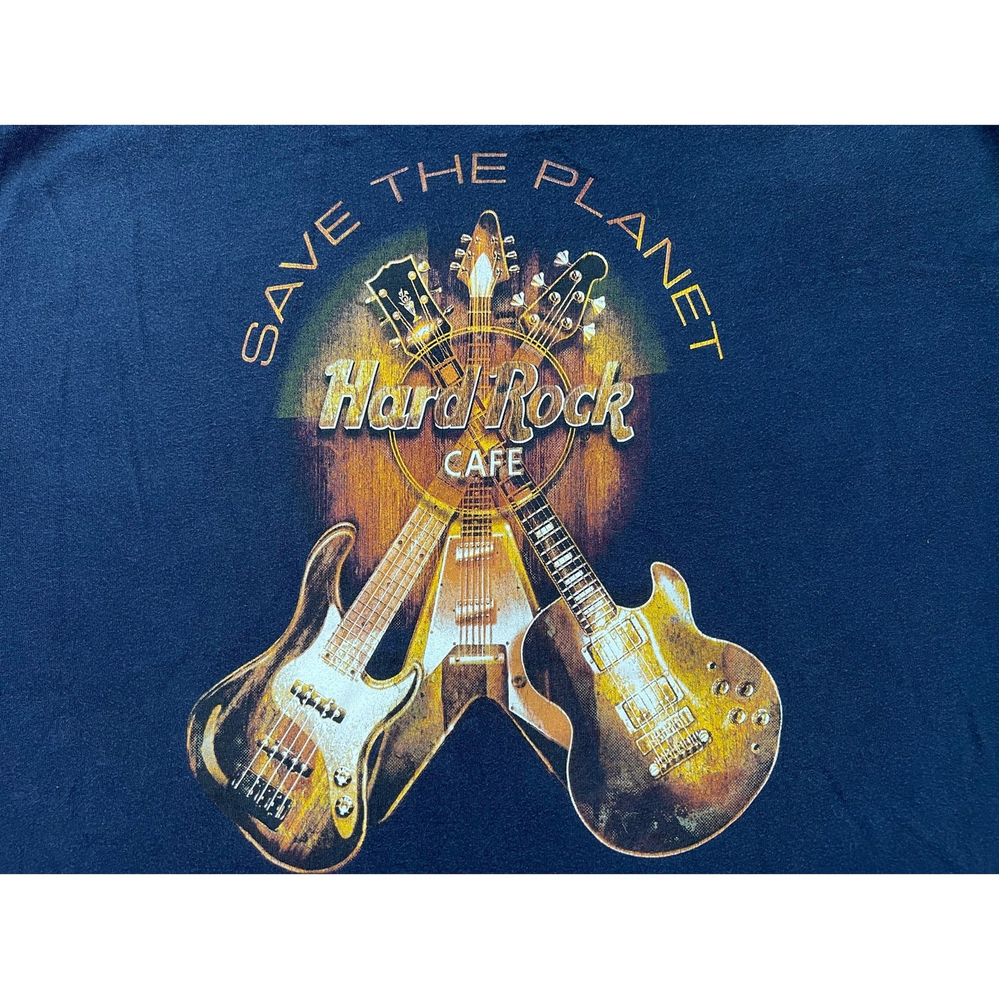 Vintage Hard Rock Cafe London Save The Planet T-shirt XL