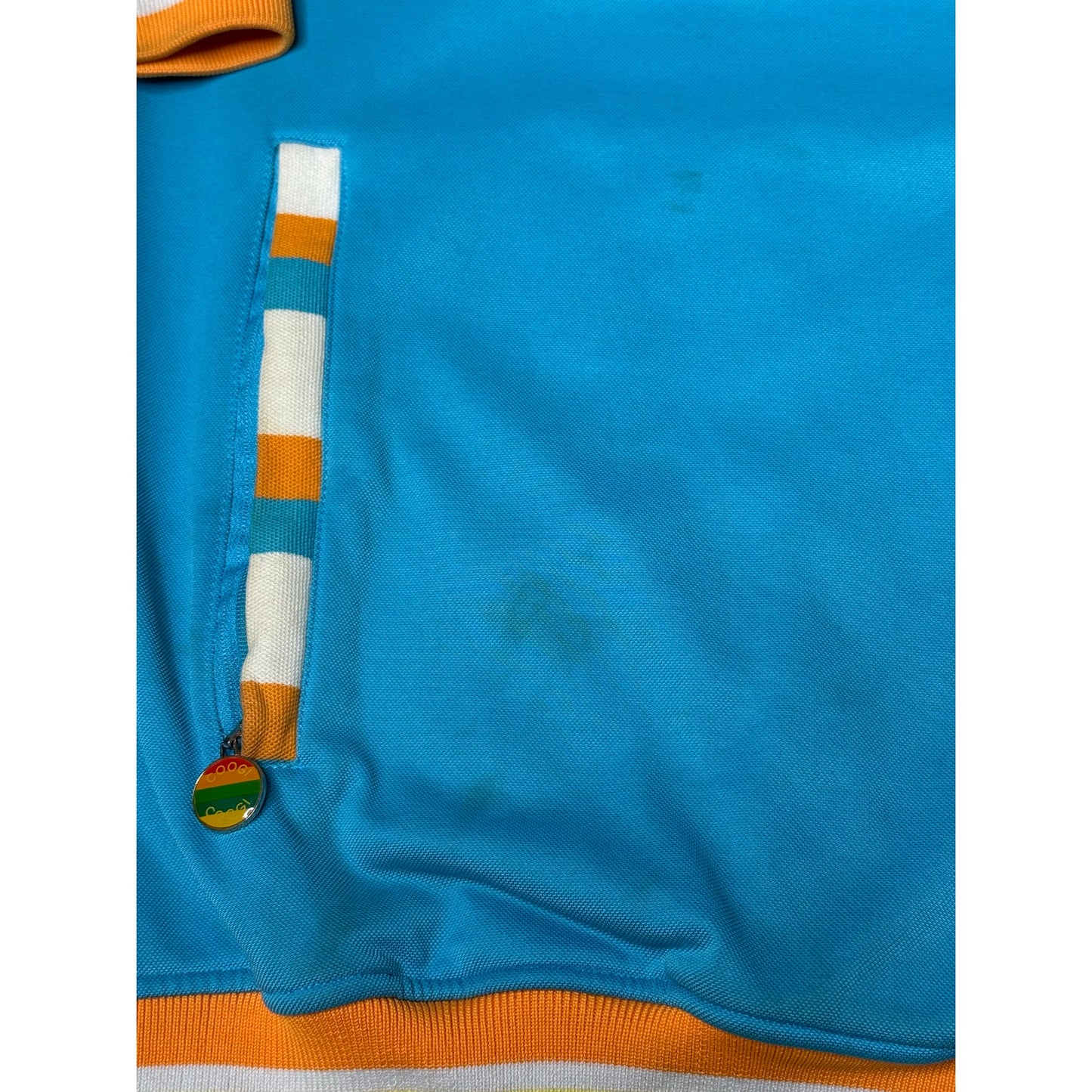 Vintage Y2K Coogi Embroidered Bird Scenery Full Zip Track Jacket 5XL