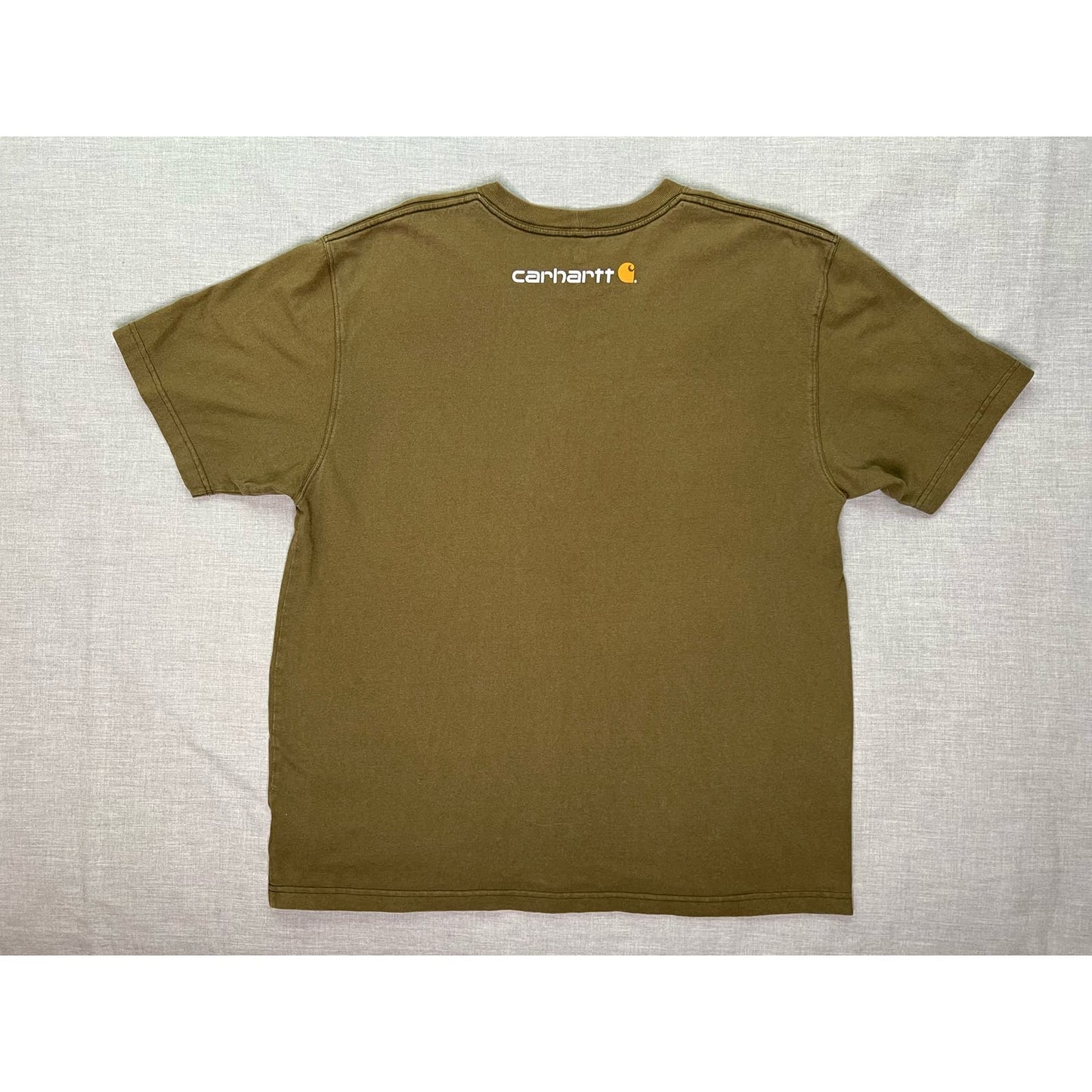 Carhartt Spell Out Logo Double Sided T-shirt Large