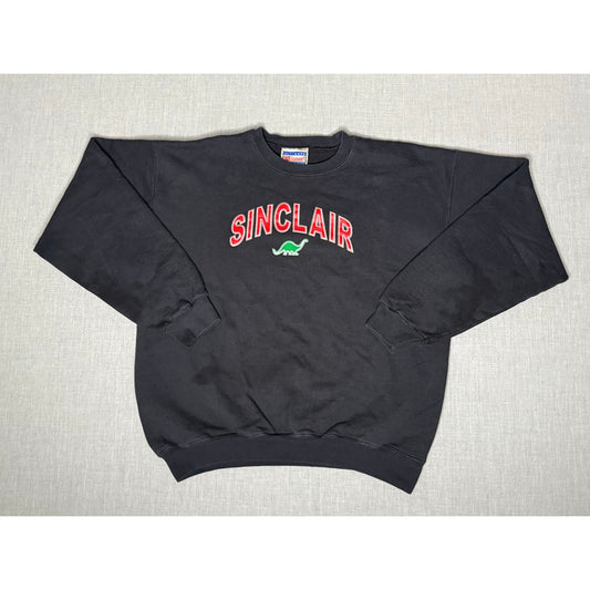 Vintage Sinclair Gas Station Pullover Crewneck Sweatshirt Medium