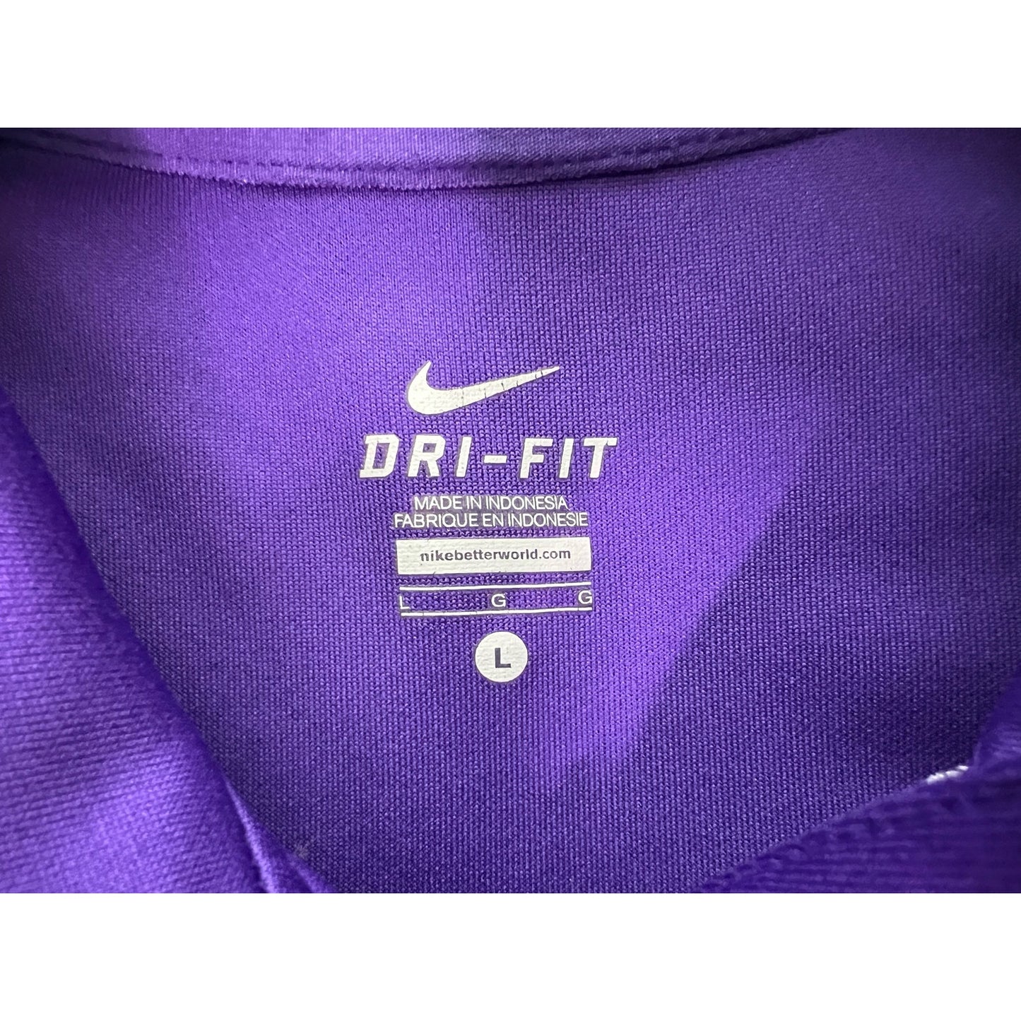 Nike Dri-Fit Athletic Full Zip Track Jacket Large