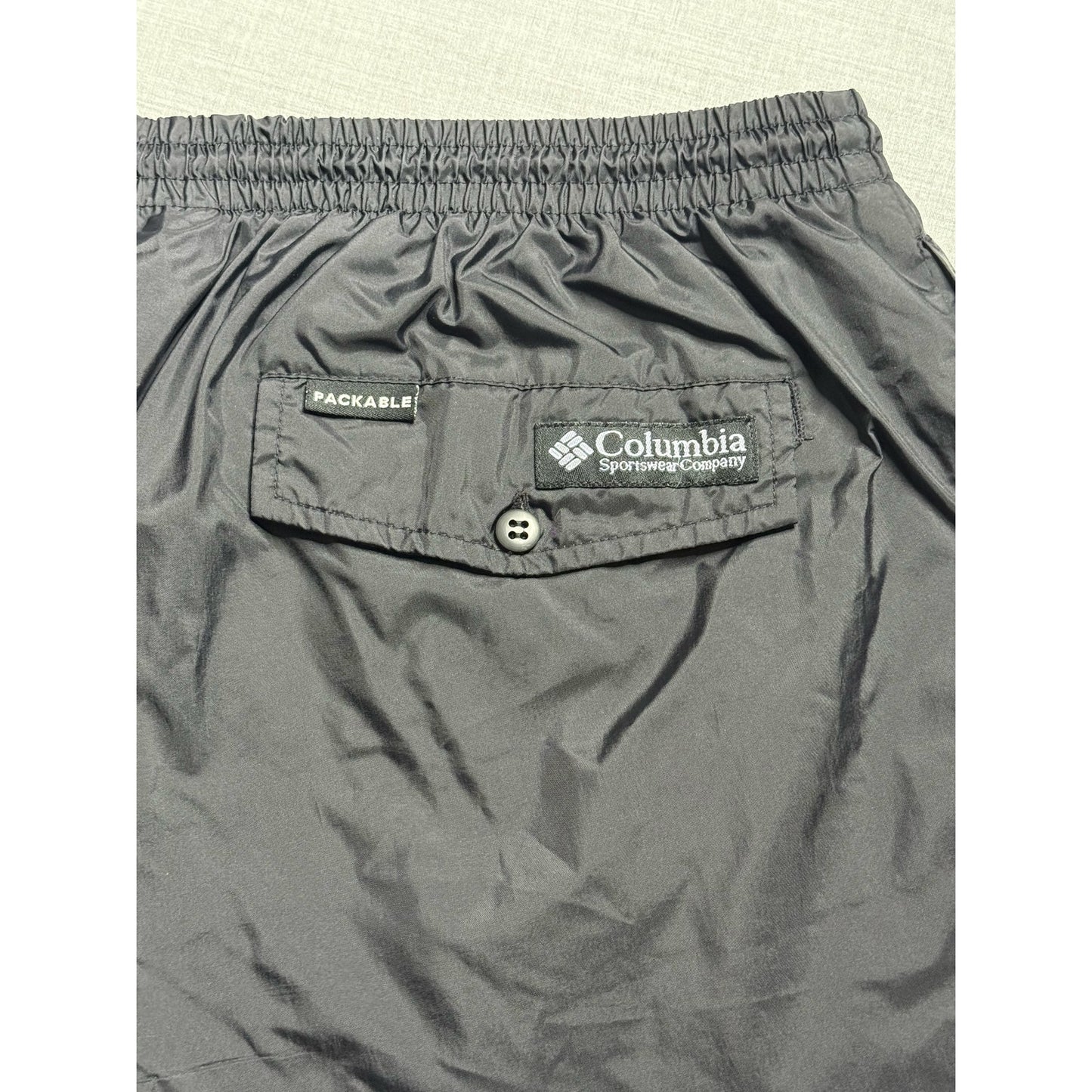 Vintage 90s Columbia Sportswear Packable Windbreaker Pants XL Tall