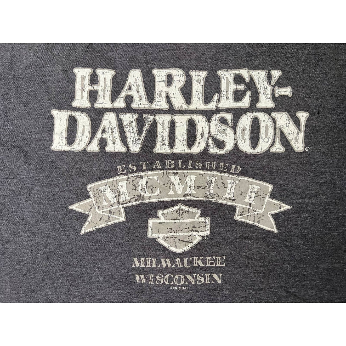 Harley Davidson Las Vegas Nevada Milwaukee Wisconsin T-shirt XL