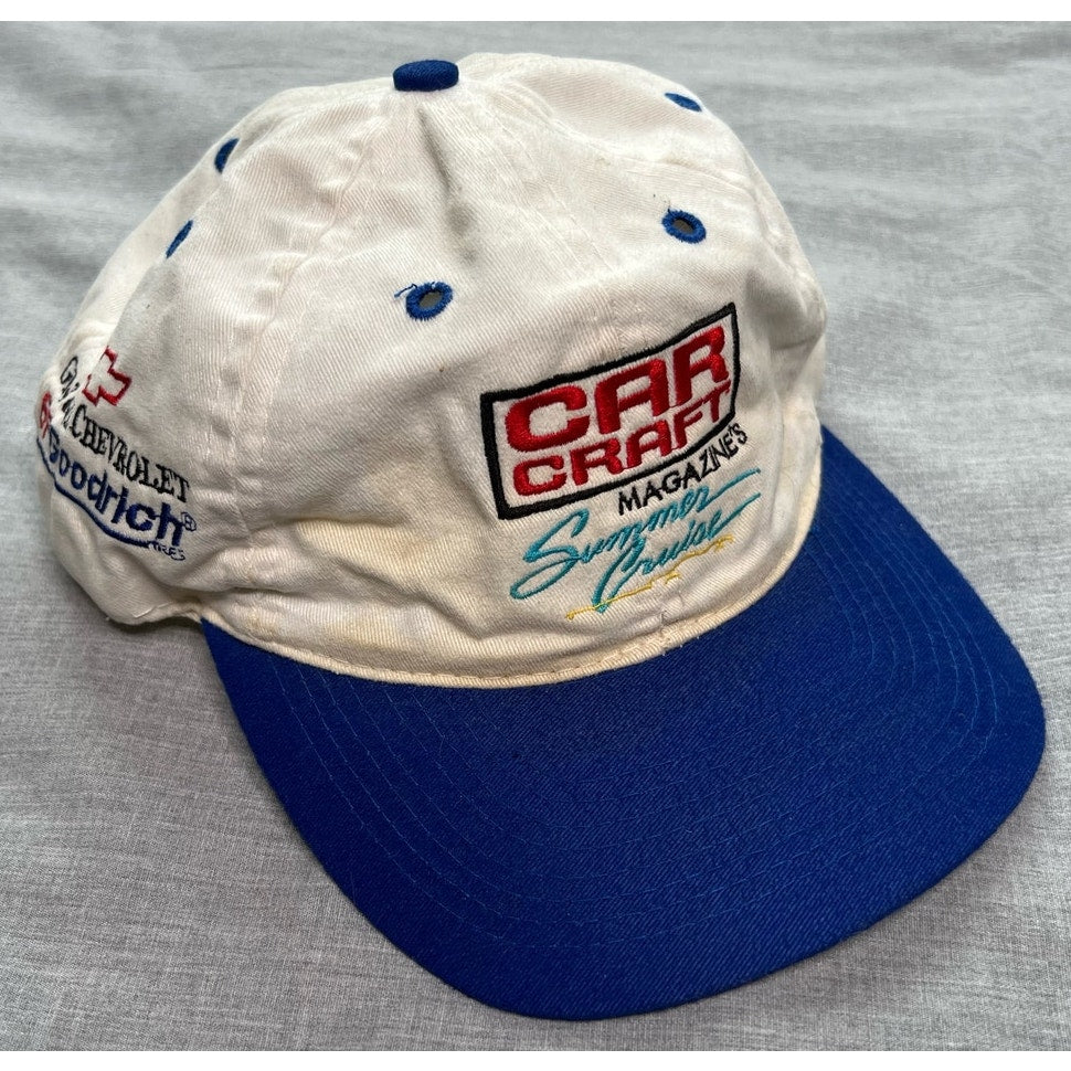 Vintage Car Craft Magazine Chevrolet Snapback Hat