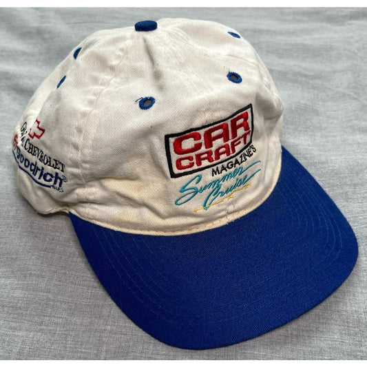 Vintage Car Craft Magazine Chevrolet Snapback Hat