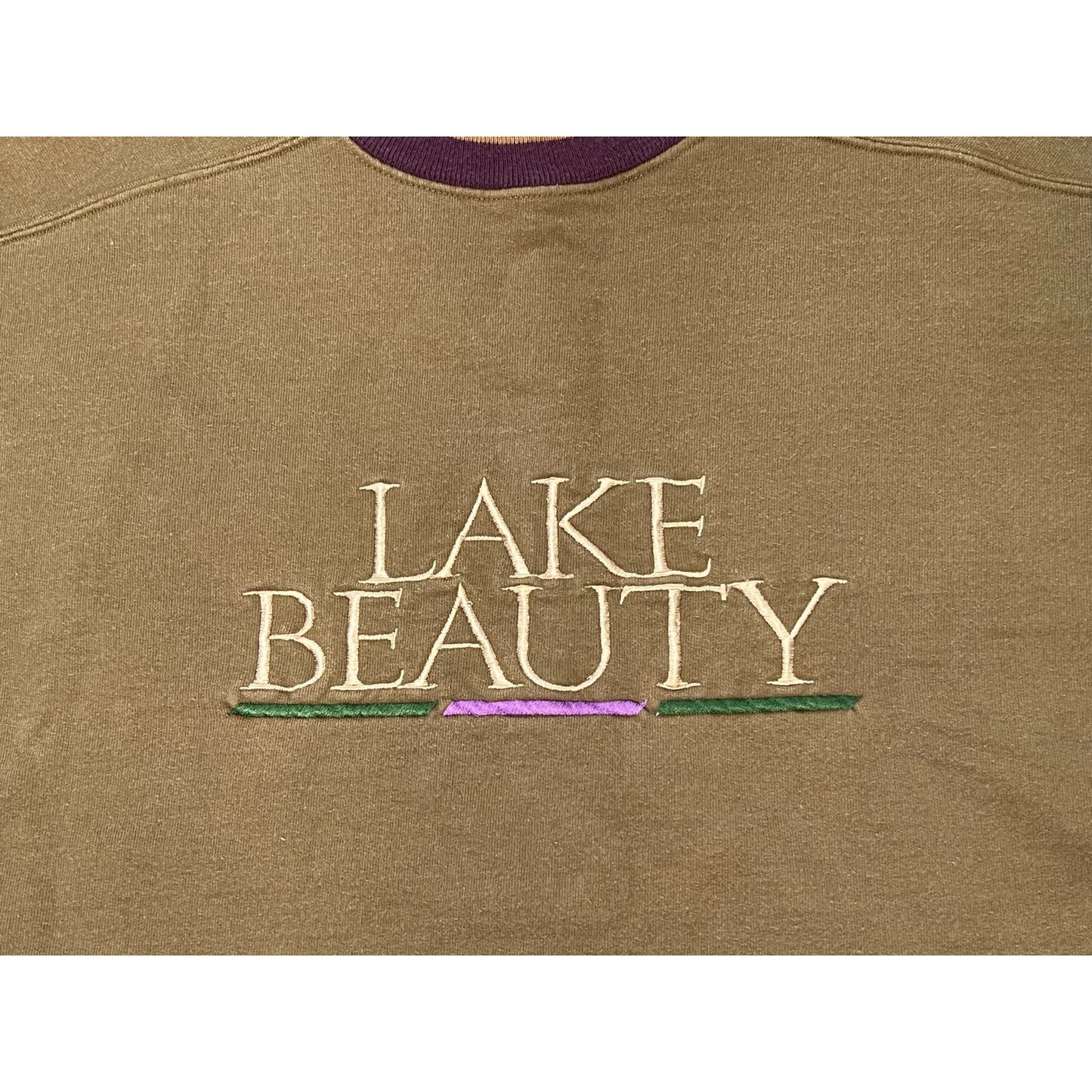 Vintage Lake Beauty LA Loving Pullover Crewneck Sweatshirt XL