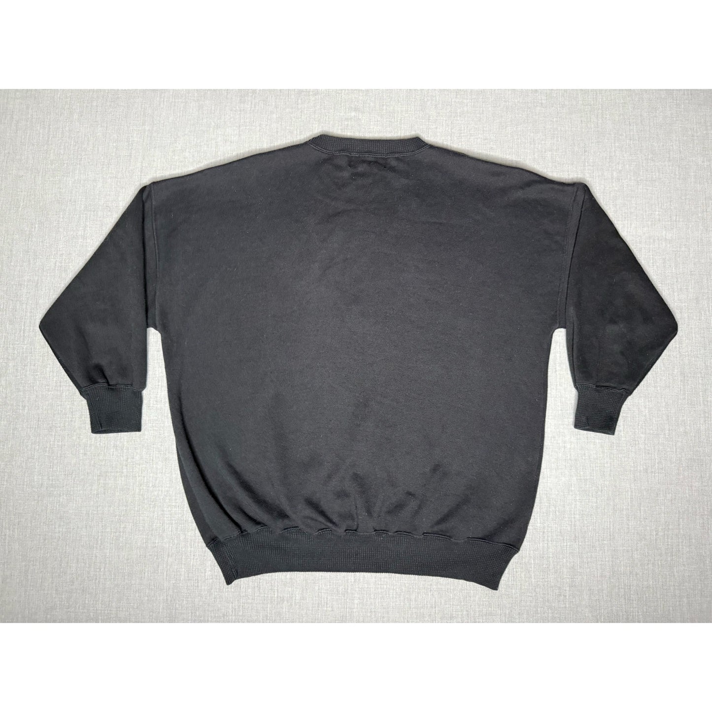 Vintage Mamselle Abstract Sparkly Face Crewneck Sweatshirt Women’s Large