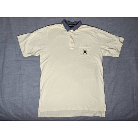 Vintage 90s Polo Golf Ralph Lauren Pocket Polo Shirt XL