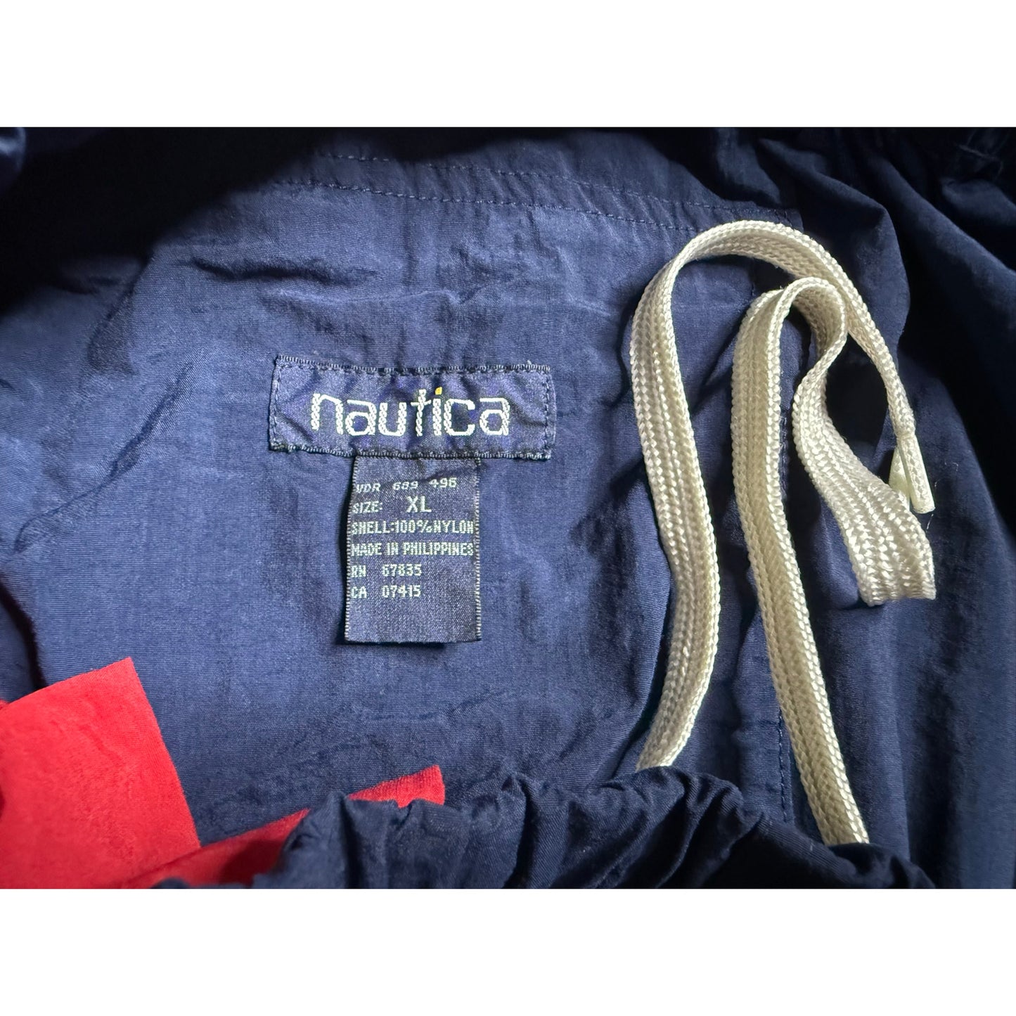 Vintage Nautica Adjustable Windbreaker Track Pants XL