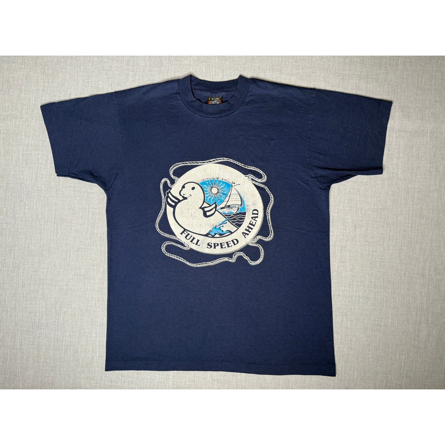 Vintage 90s Full Speed Ahead Single Stitch T-shirt Large