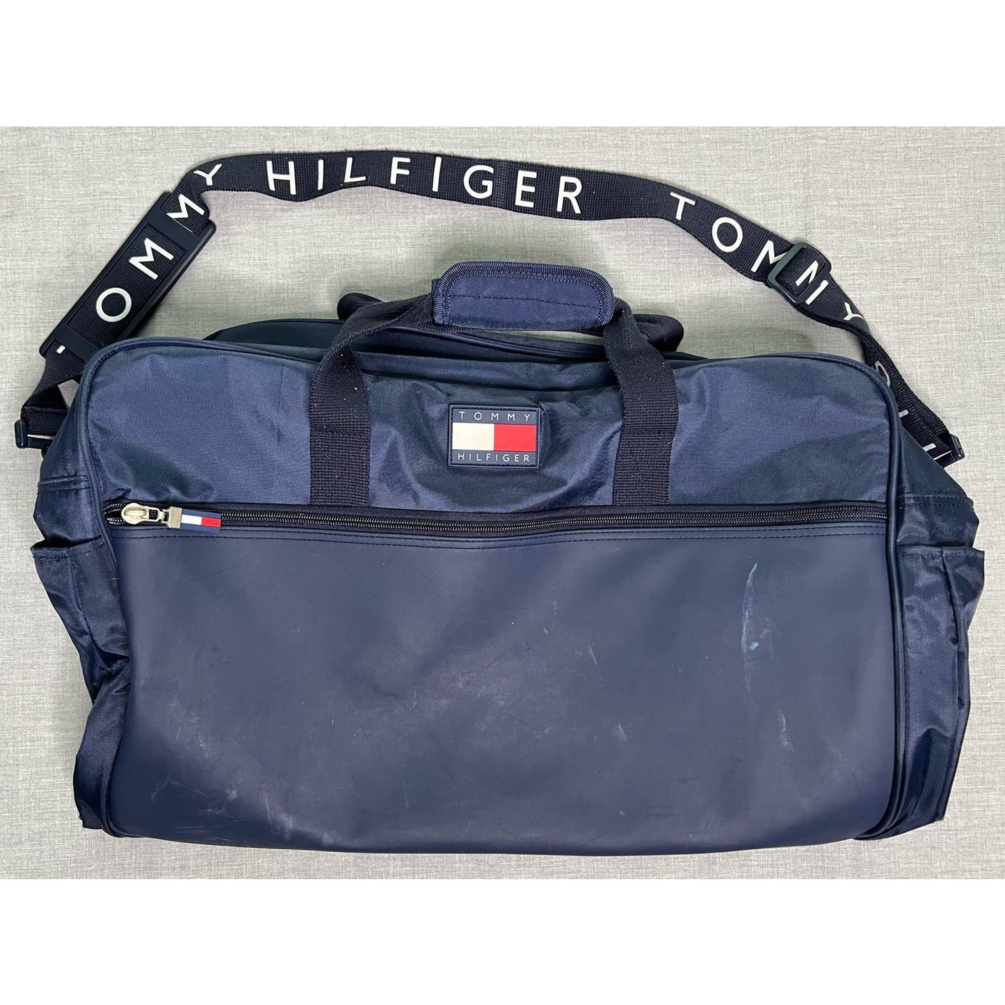 Vintage Tommy Hilfiger Medium Gym Duffle Bag 19x8x14