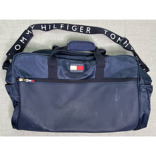 Vintage Tommy Hilfiger Medium Gym Duffle Bag 19x8x14