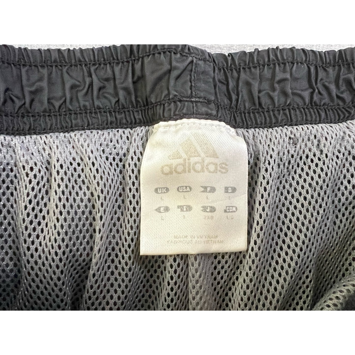 Vintage 2003 Adidas Mesh Lined Baggy Athletic Track Pants Large