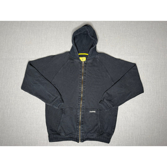 Vintage Y2K Analog Burton Snowboarding Full Zip Hoodie Small