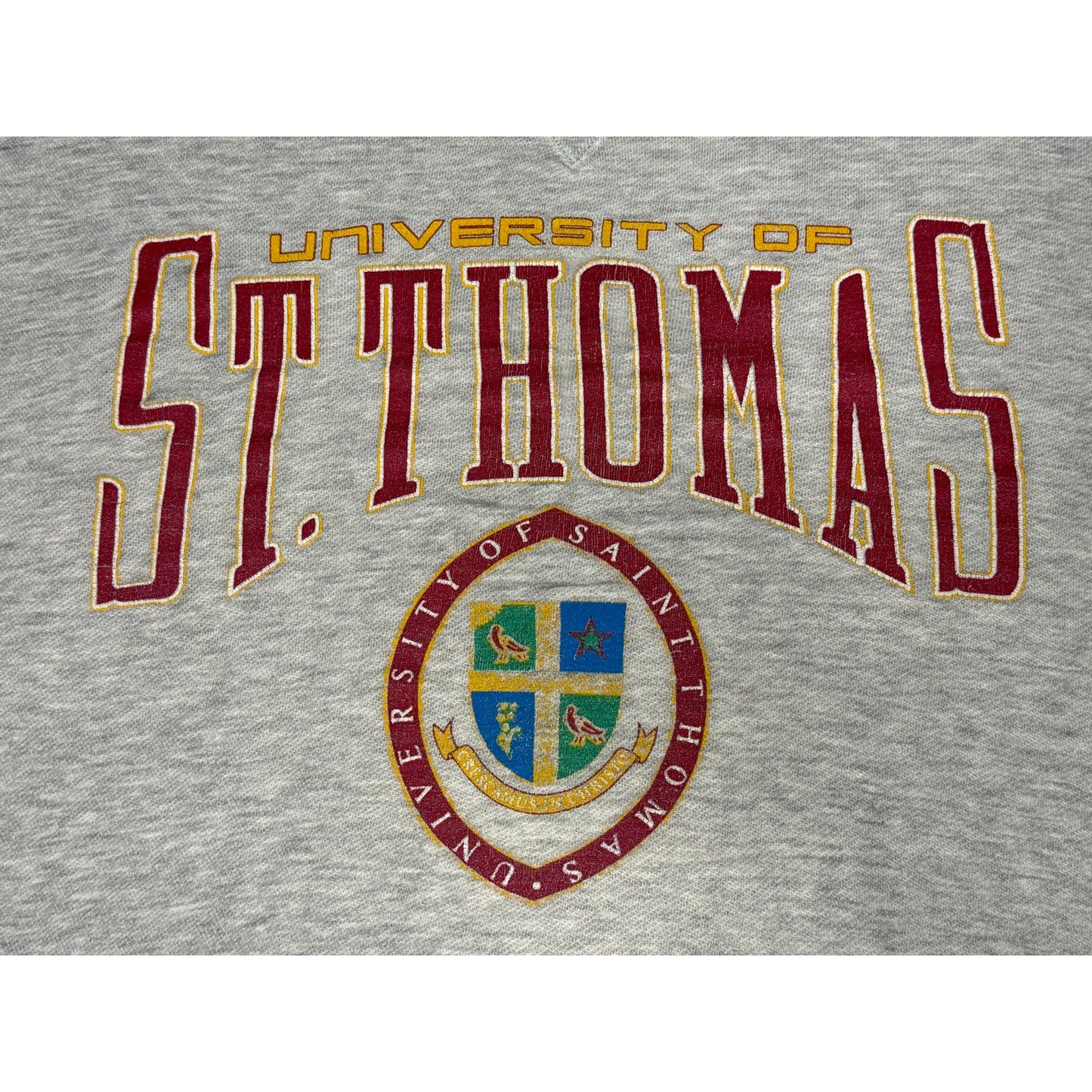Vintage University of St. Thomas Pullover Crewneck Sweatshirt Large