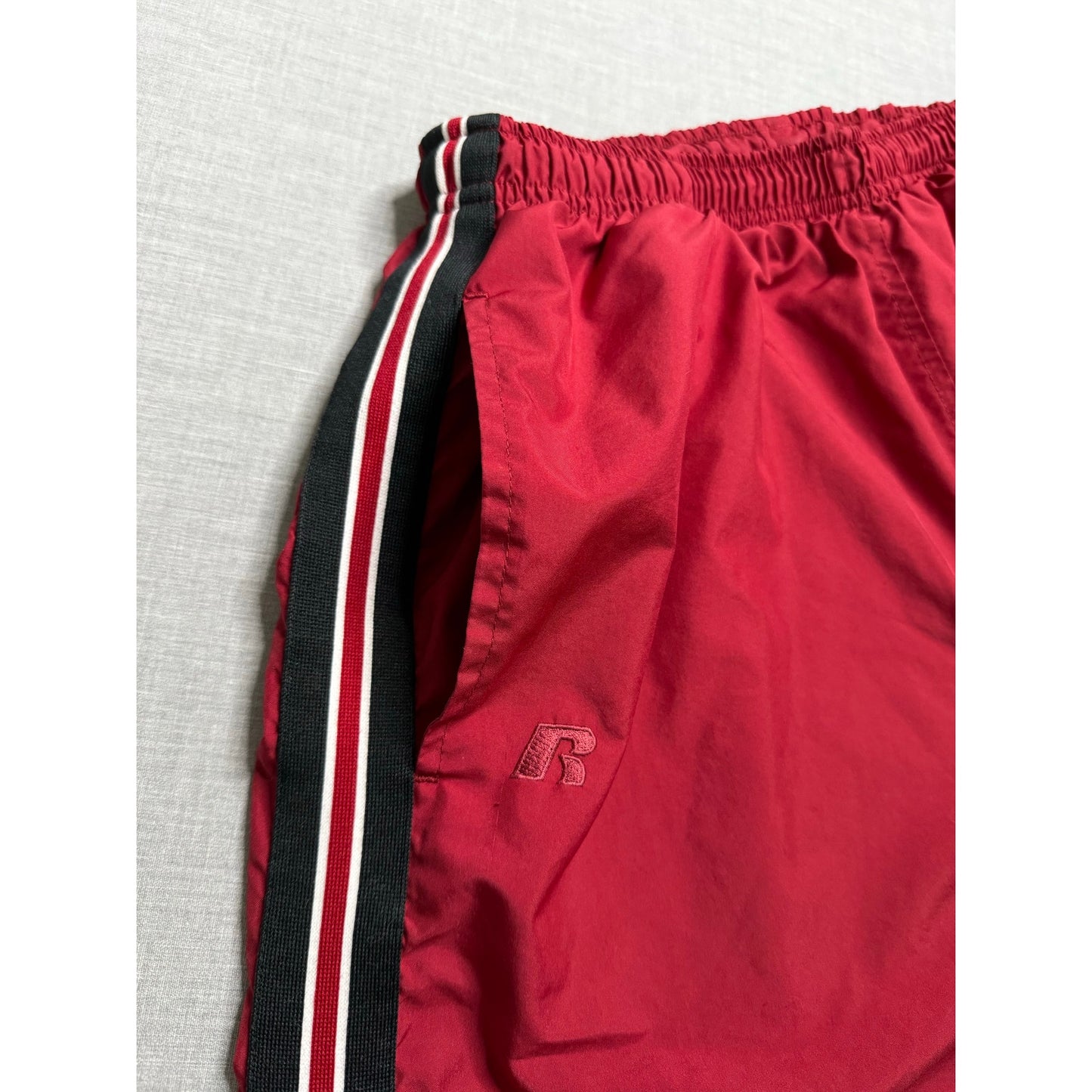 Vintage Y2K Russell Athletic Mesh Lined Baggy Track Pants Medium