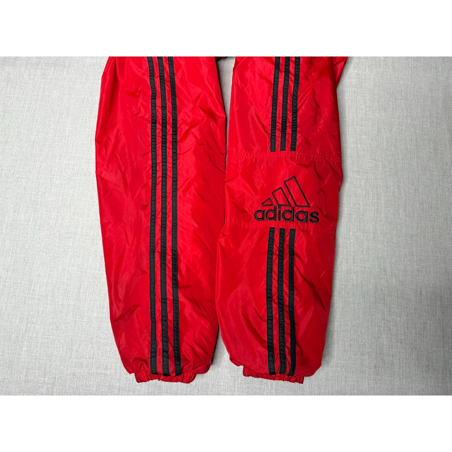 Vintage 2001 Adidas Fleece Lined Full Zip Winter Puffer Coat Large