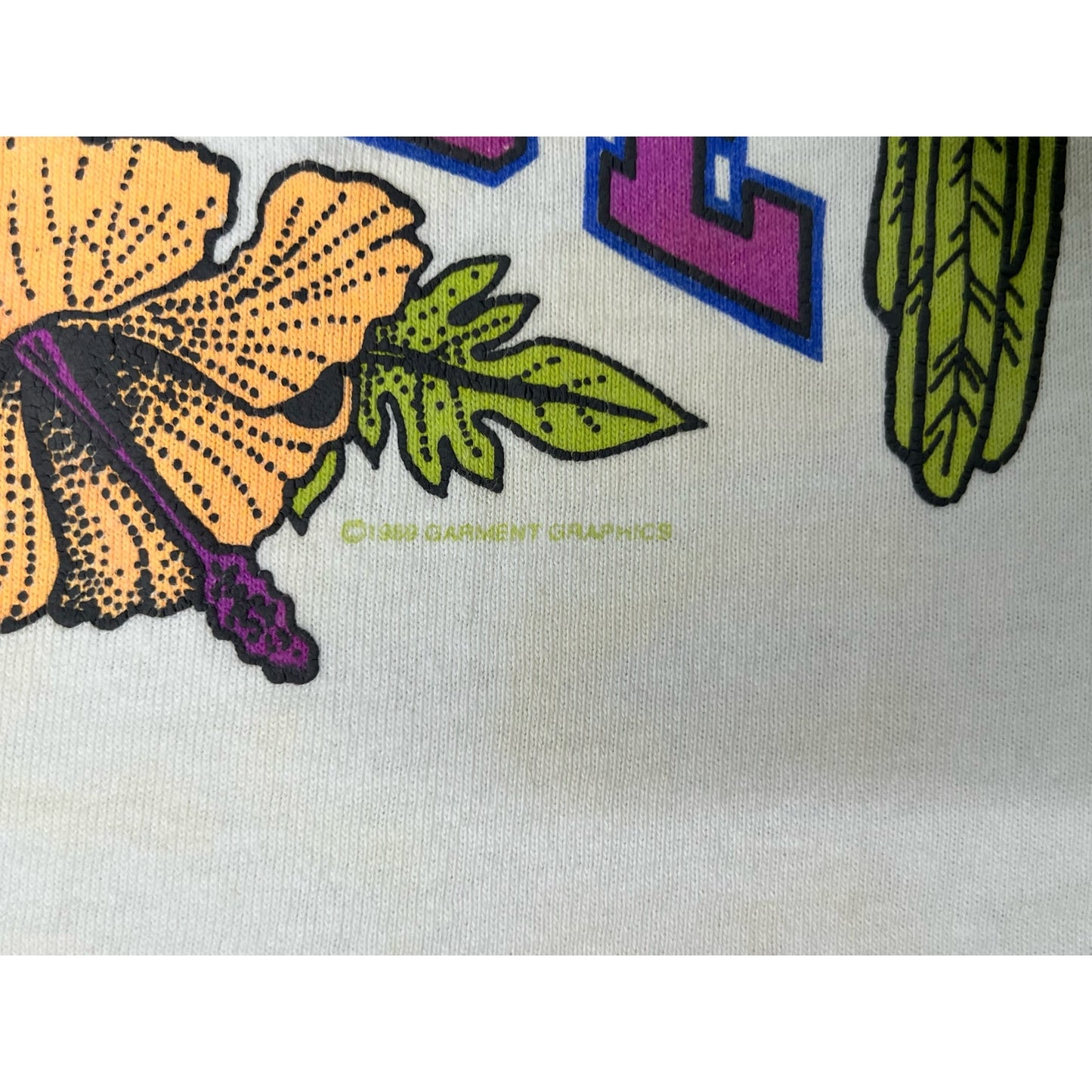 Vintage 1989 Samoa College South Pacific Single Stitch T-Shirt Medium