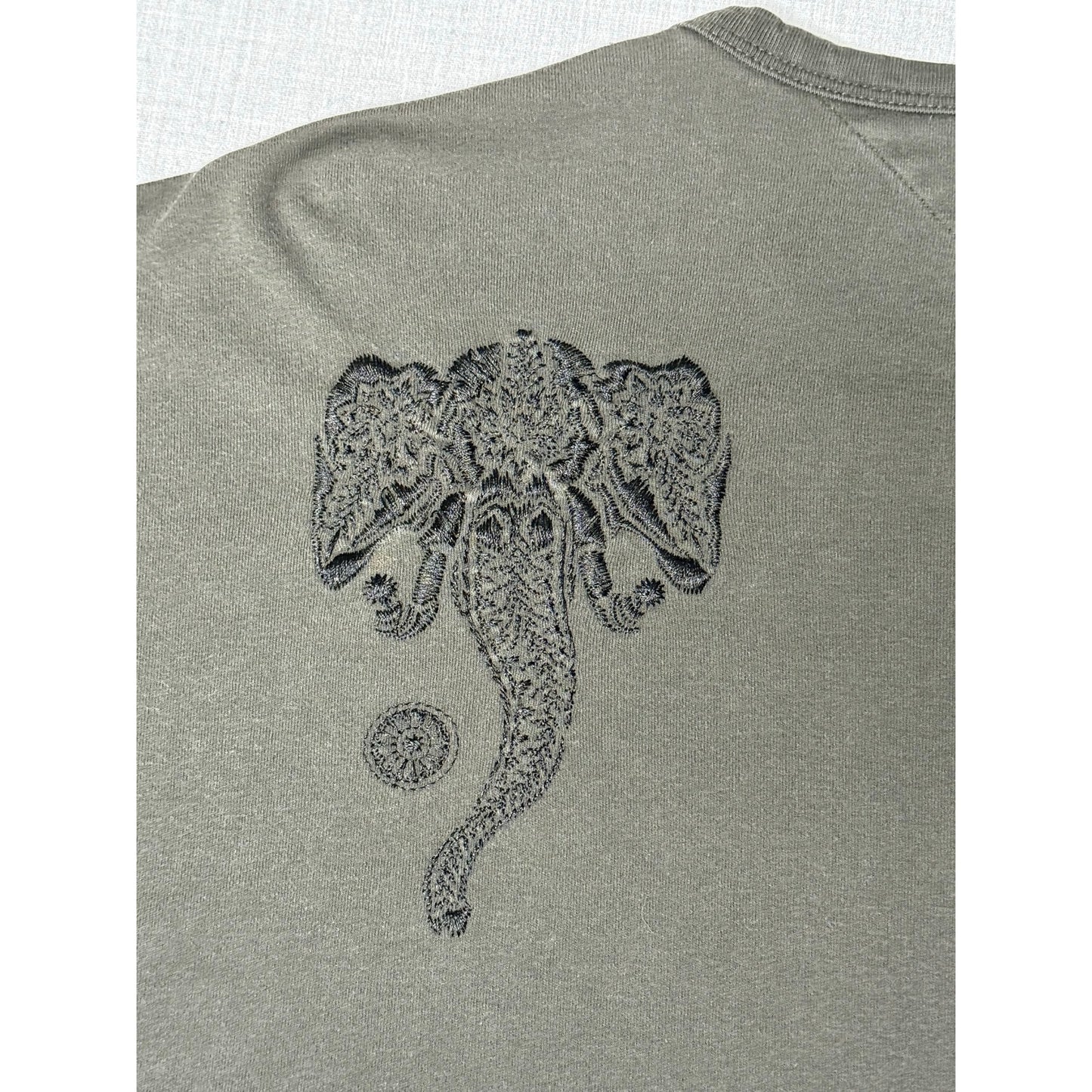 Tommy Hilfiger Elephant Henley Long Sleeve Shirt XL