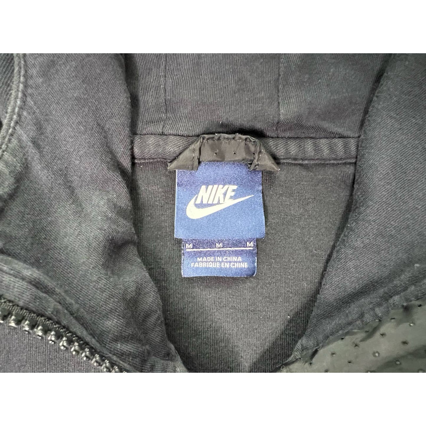 Nike Mesh Sleeve Full Zip Hoodie Medium