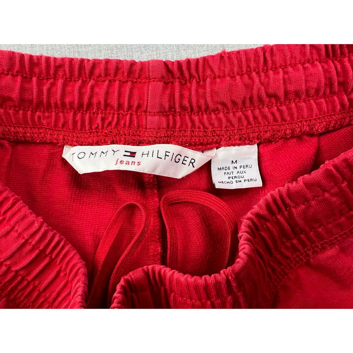 Vintage Y2K Tommy Hilfiger Side Stripe Sweatpants Womens Medium