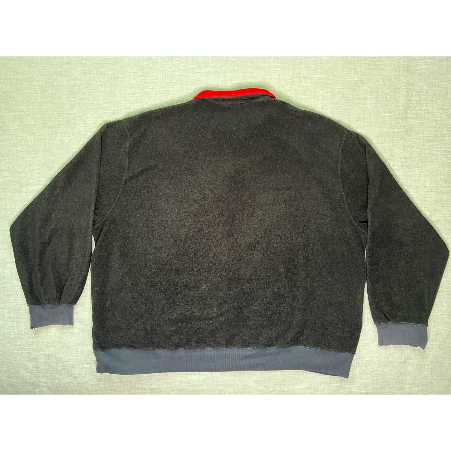 Vintage Polo Ralph Lauren Pullover Quarter Zip Fleece Sweatshirt 2XL