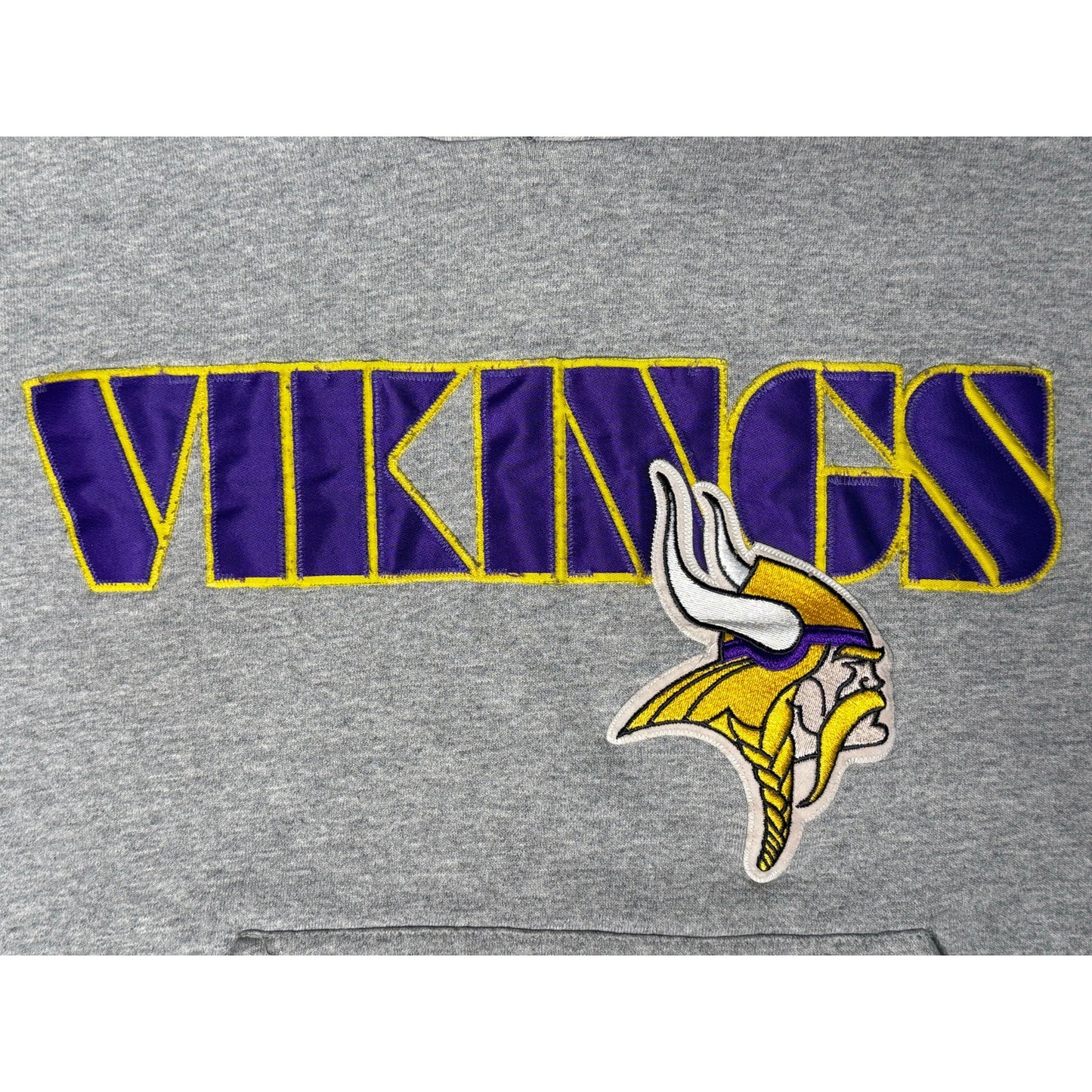 Vintage Minnesota Vikings Majestic Pullover Hoodie Large