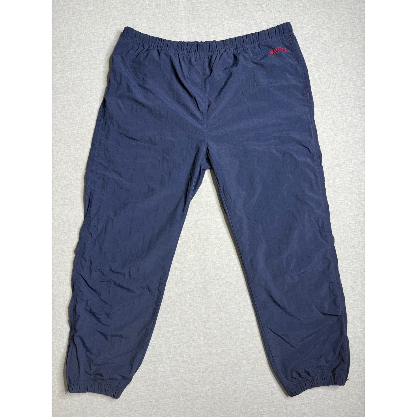 Vintage Nautica Adjustable Windbreaker Track Pants XL