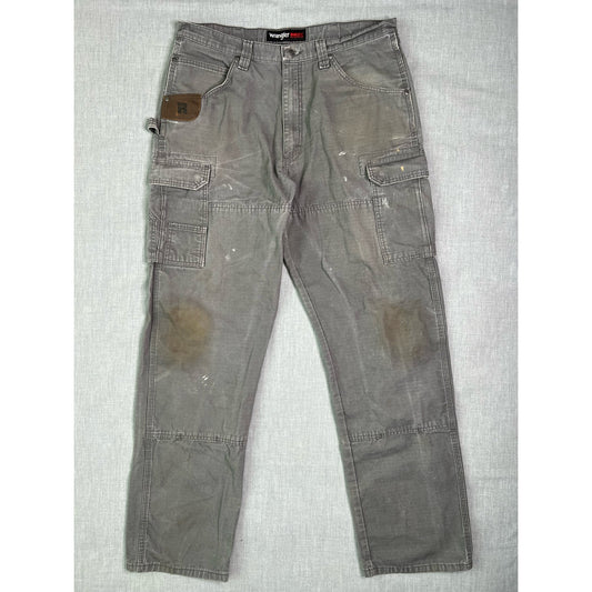 Wrangler Riggs Workwear Rip Stop Utility Cargo Pants 36x36