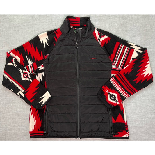 Vintage Lauren Active Ralph Lauren Aztec Full Zip Fleece Jacket Women’s Medium