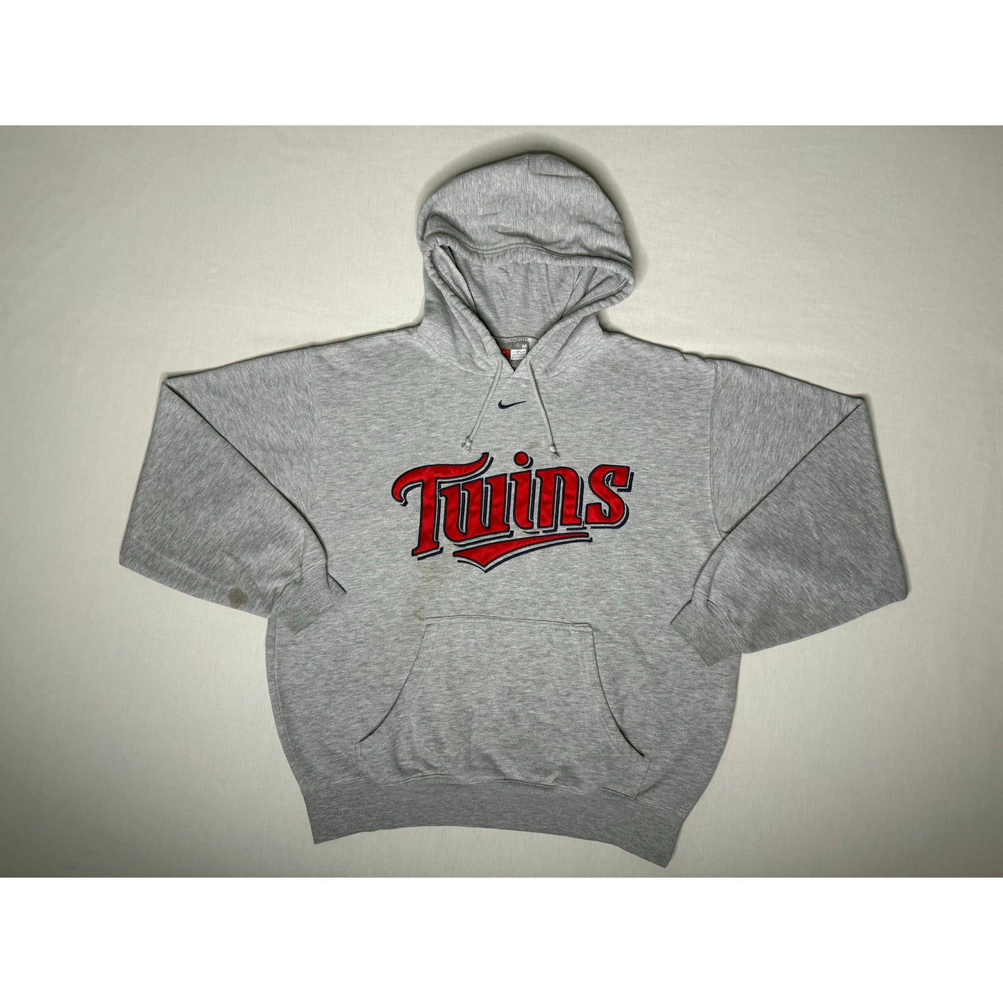 Vintage Y2K Minnesota Twins Nike Center Check Pullover Hoodie Medium