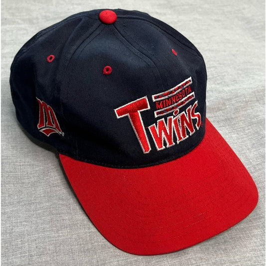 Vintage Minnesota Twins MLB Baseball Snapback Hat