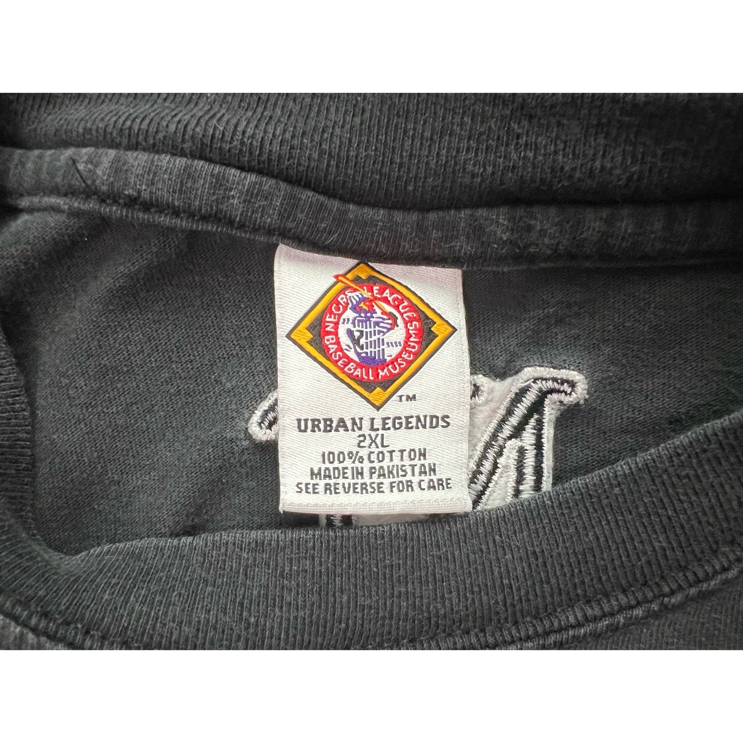 Vintage New York Black Yankees Urban Legends Baseball T-shirt 2XL