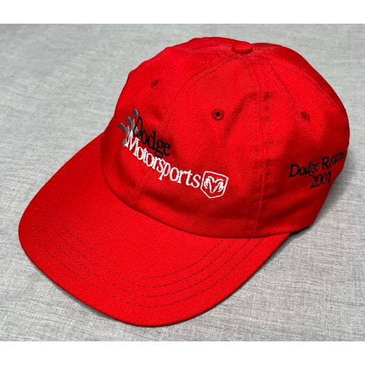 Vintage 2001 Dodge Motorsports Returns Racing Strapback Hat