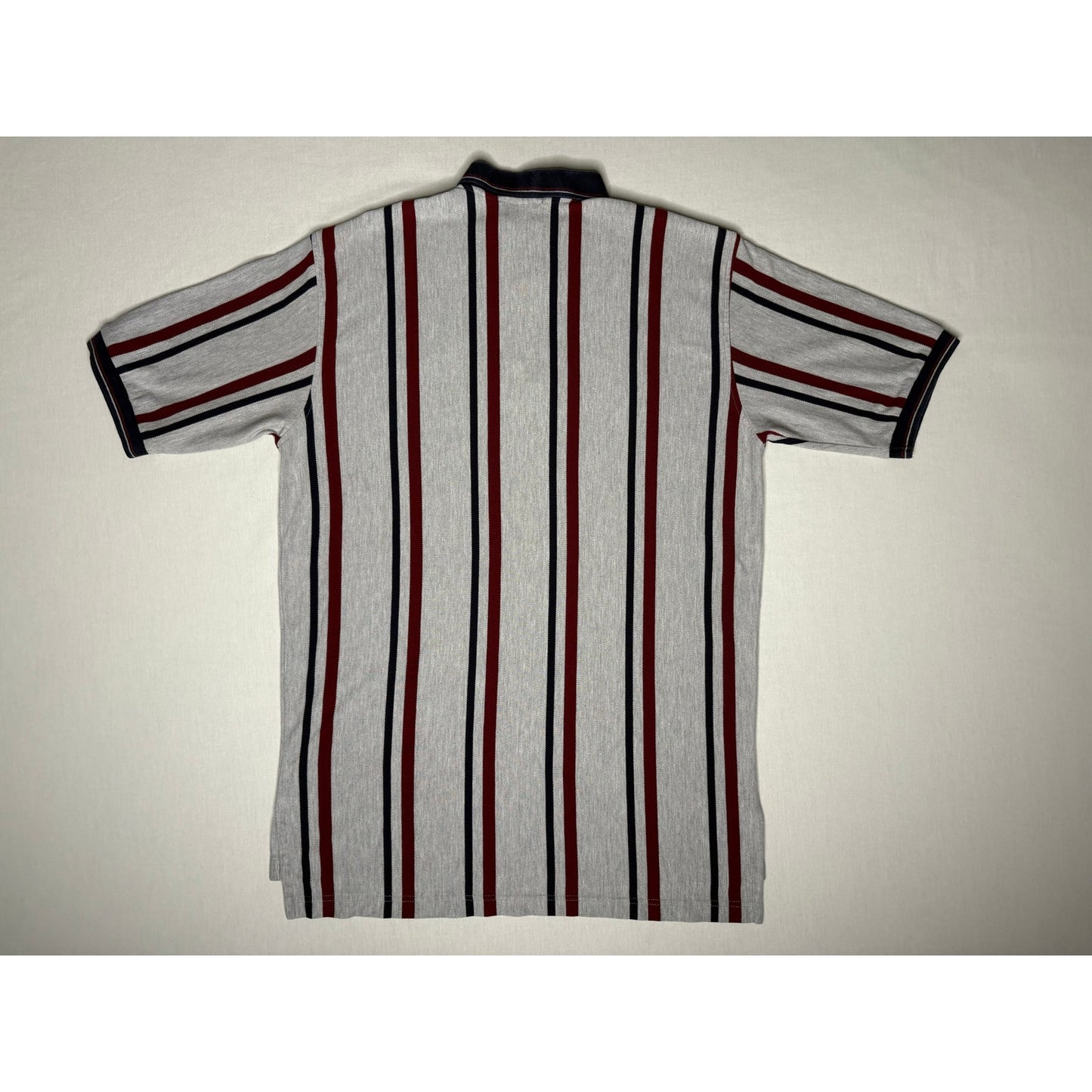 Vintage 90s Izod Club Sun Lakes Country Club Striped Golf Polo Shirt Large
