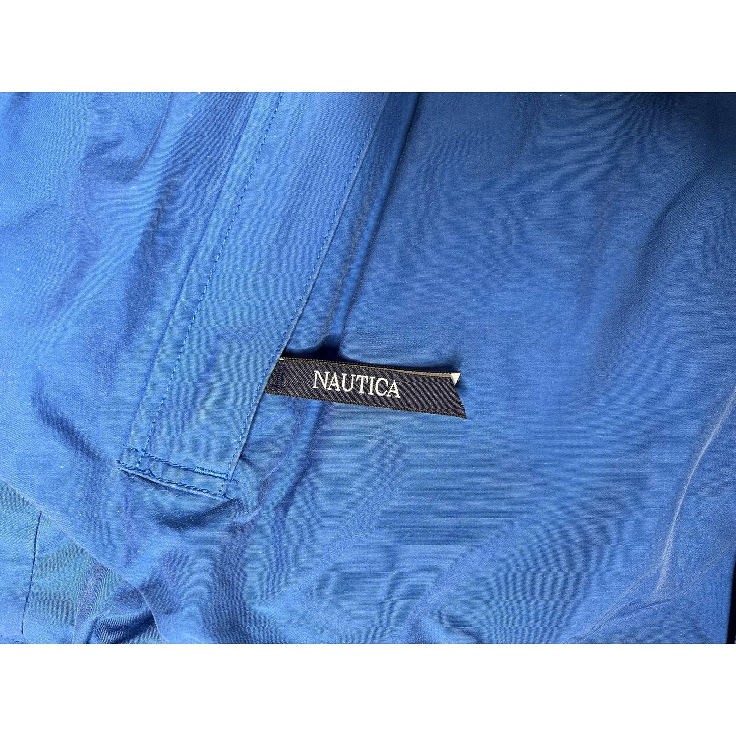 Vintage 90s Nautica Sport Reversible Blue and Yellow Jacket XL