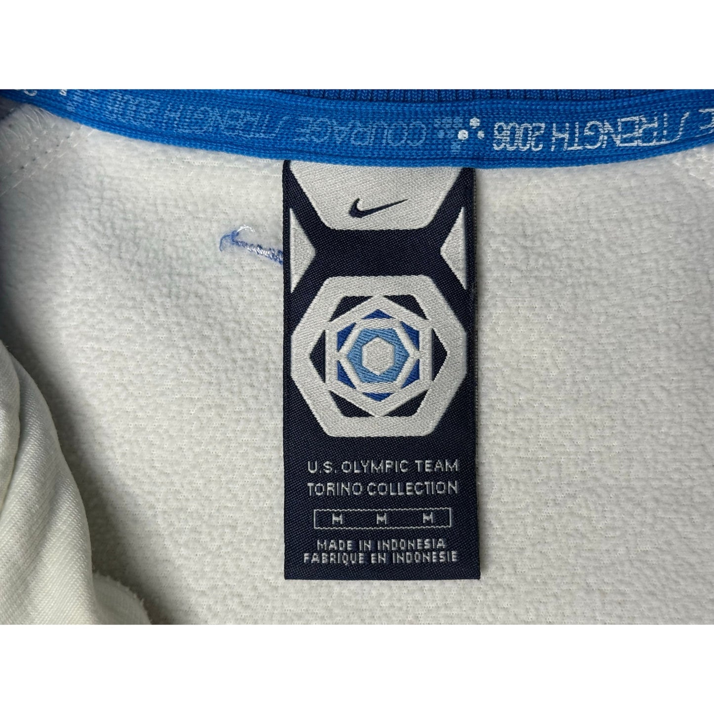 Vintage Nike 2006 Torino Olympics Full Zip Track Jacket Medium