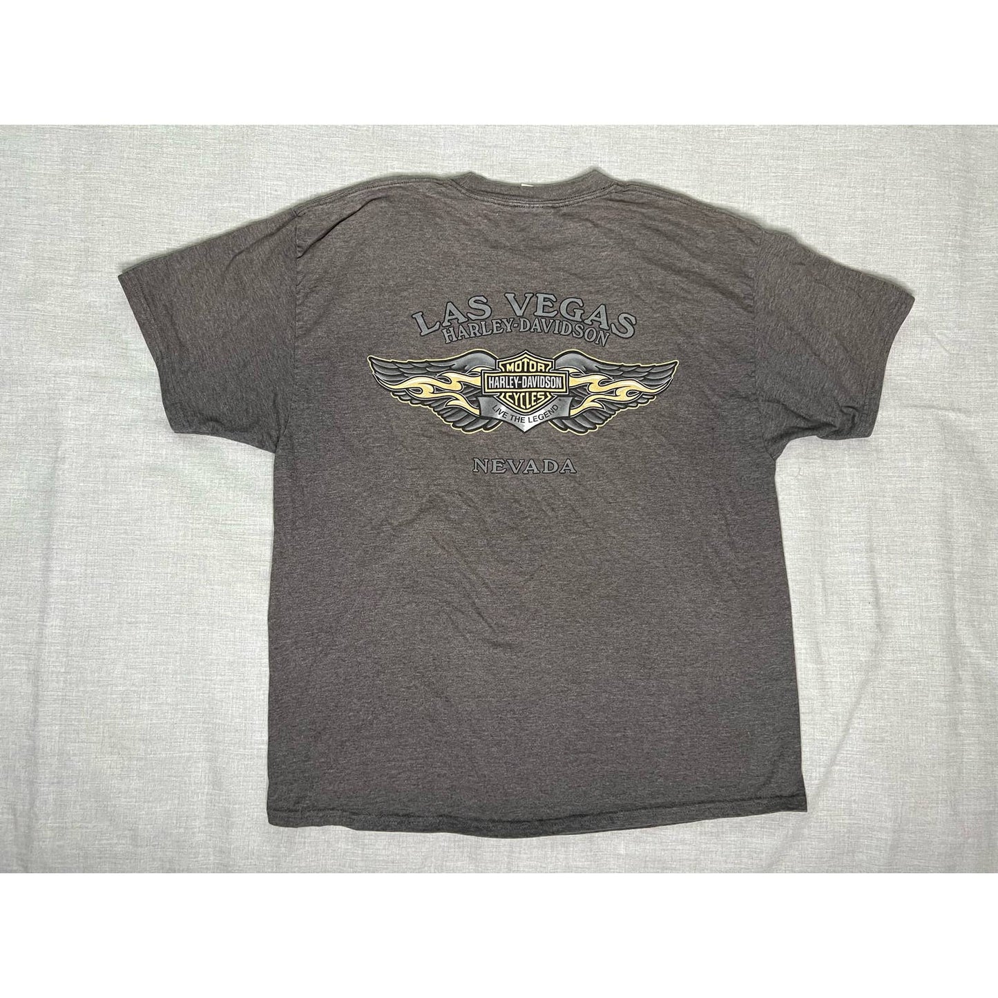 Harley Davidson Las Vegas Nevada Milwaukee Wisconsin T-shirt XL