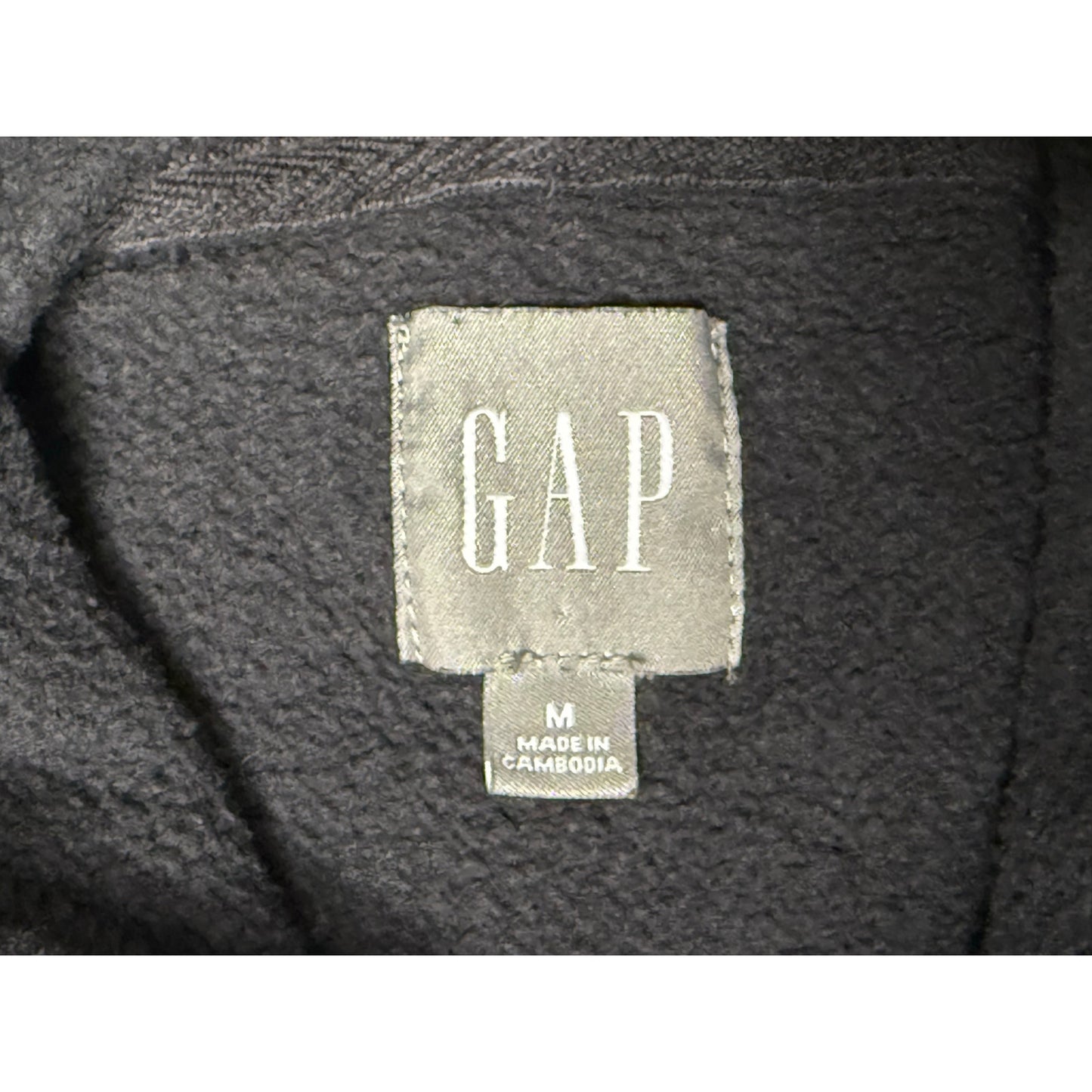 Gap Spell Out Logo Pullover Hoodie Medium