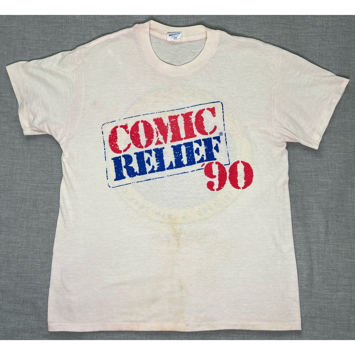 Vintage 1990 Comic Relief New York Benefit Single Stitch T-Shirt Large