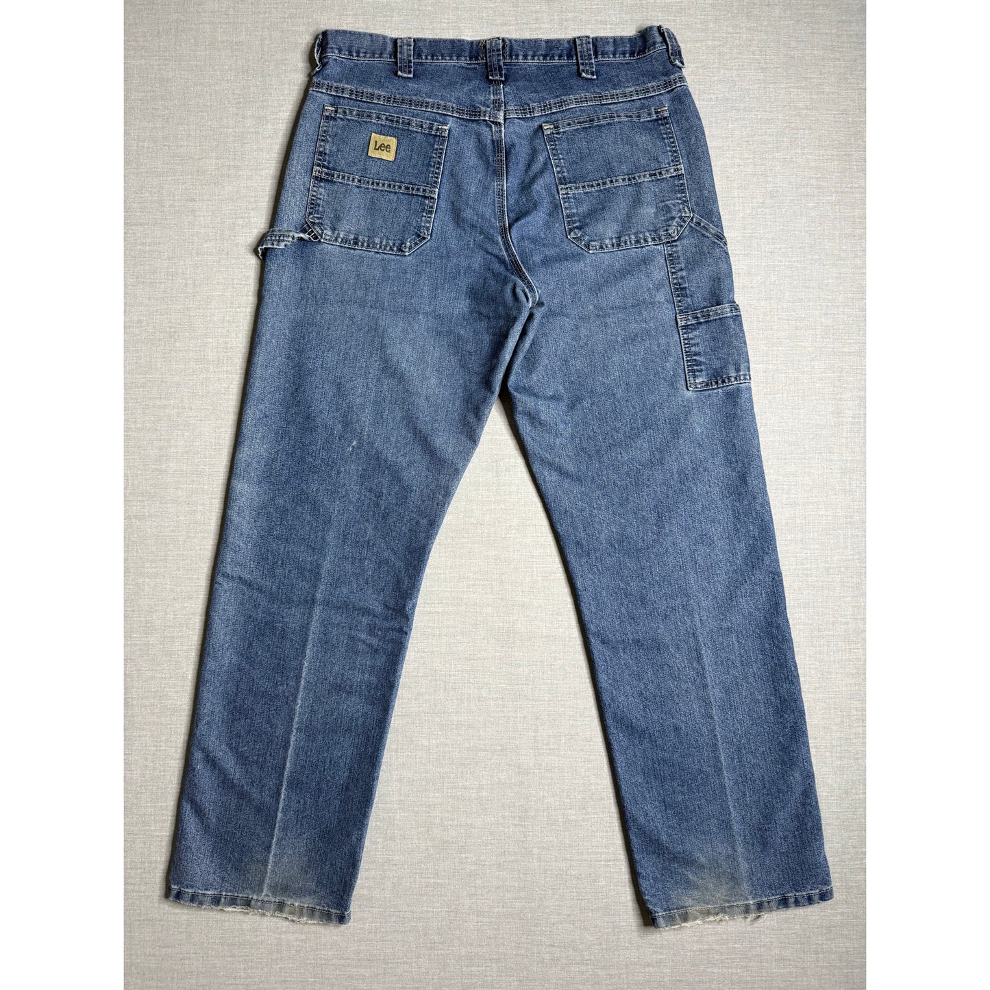Vintage Y2K Lee Loose Fit Carpenter Jeans 34x32